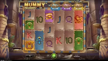 Mummy Megaways slot screenshot 1