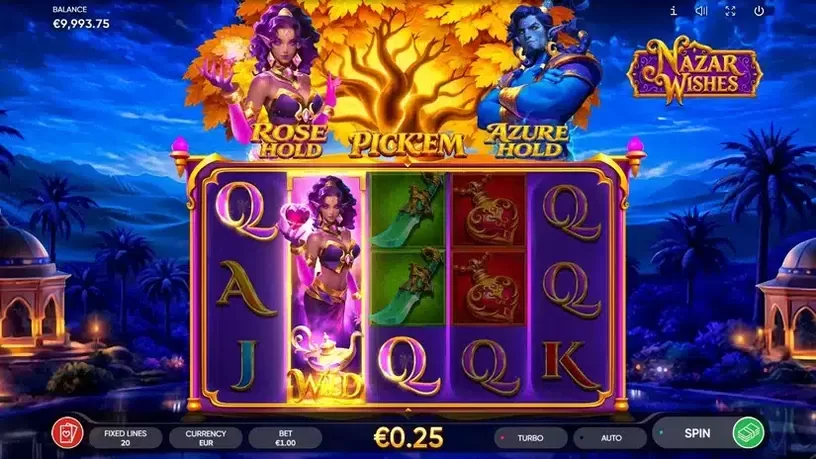Nazar Wishes slot screenshot 3
