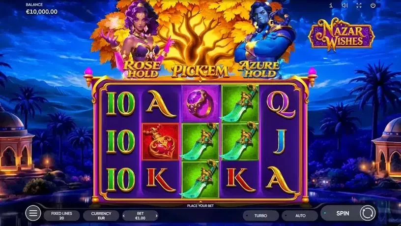 Nazar Wishes slot screenshot 1