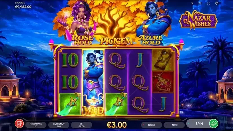 Nazar Wishes slot screenshot 4