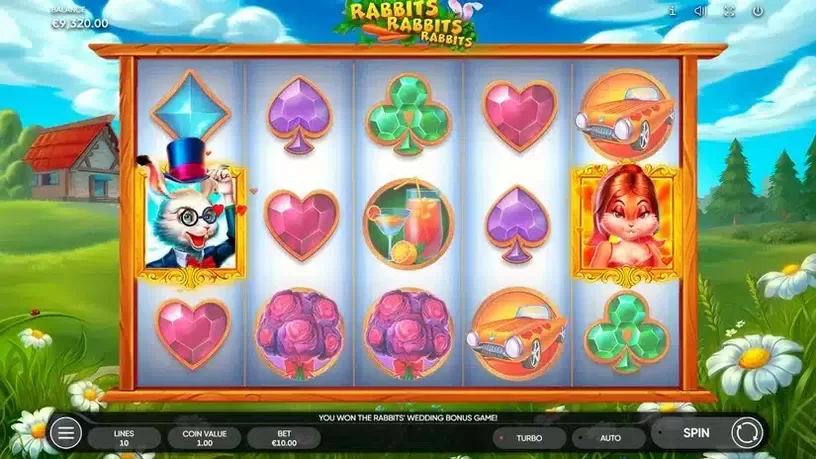 Rabbits, Rabbits, Rabbits! slot screenshot 3