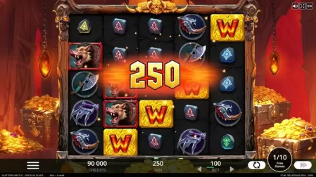 Slattors Battle – Orcs vs Elves slot screenshot 4