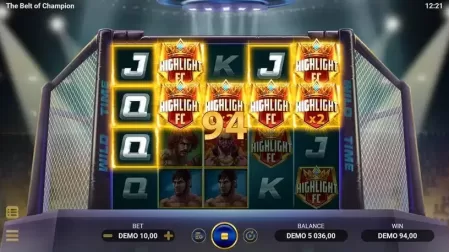The Belt of Champion slot screenshot 3