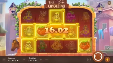 The Cipollino slot screenshot 2