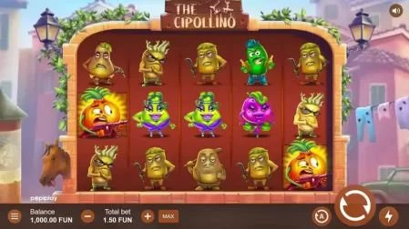 The Cipollino slot screenshot 1