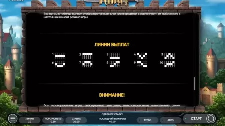 The King slot screenshot 2