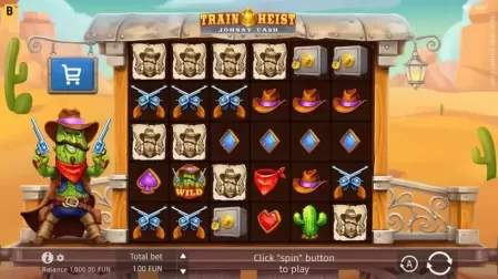 Train Heist Johnny Cash slot screenshot 1