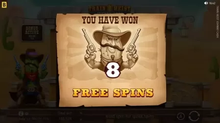 Train Heist Johnny Cash slot screenshot 3