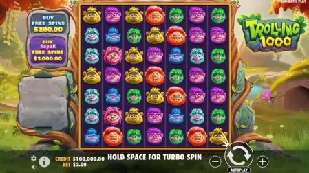 Trolling 1000 slot screenshot 1