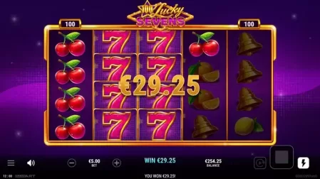 100 Lucky Sevens slot screenshot 5