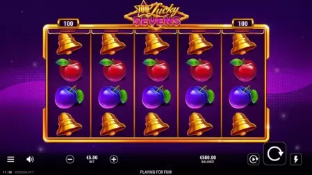100 Lucky Sevens slot screenshot 1