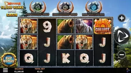 10,000 Years Before Cash slot screenshot 1