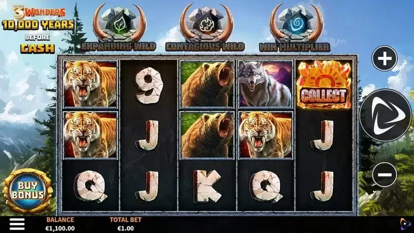 10,000 Years Before Cash slot screenshot 