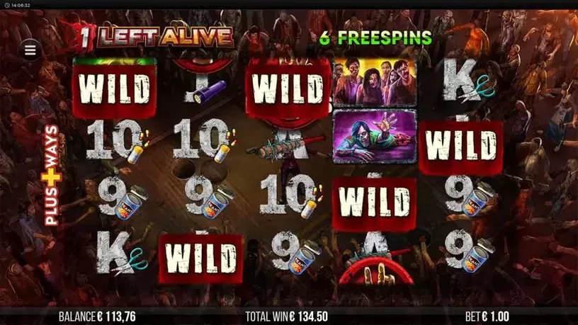 1 Left Alive slot screenshot 1