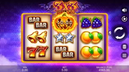 3X3: Hell Spin slot screenshot 4