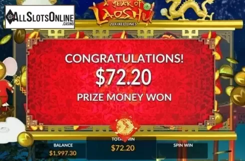 Total Win. A Year Of Laoshu from Maverick