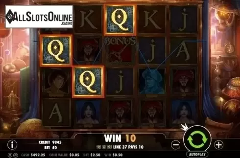 Win Screen 2. Aladdin's Treasure from Pragmatic Play