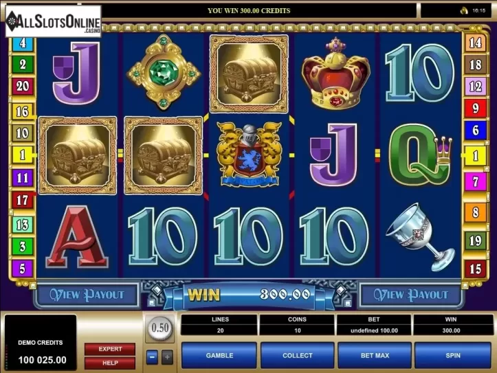 Screen6. Avalon from Microgaming