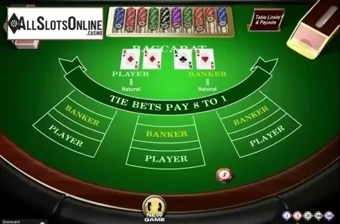 Game Screen 1. Baccarat (Amaya) from Amaya