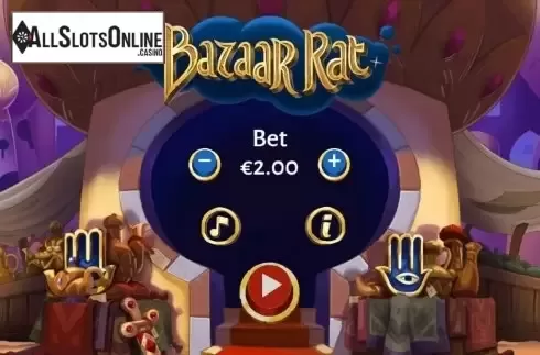 Start Screen. Bazaar Rat from Mighty Finger