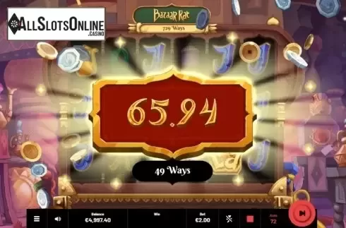 Win Screen 5. Bazaar Rat from Mighty Finger