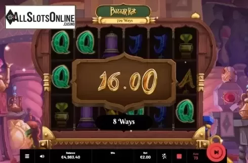 Win Screen 4. Bazaar Rat from Mighty Finger