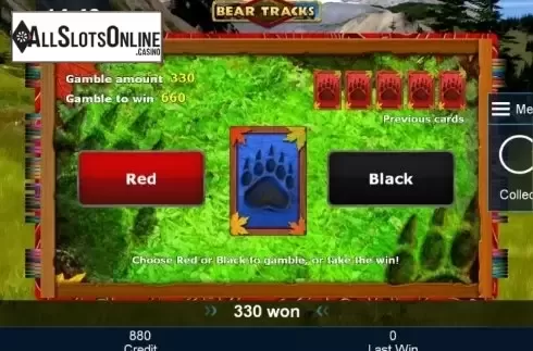 Double Up. Bear Tracks from Greentube