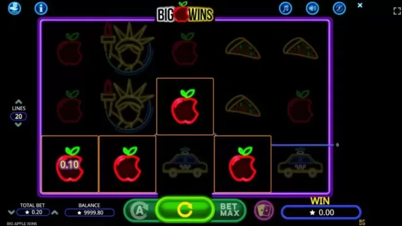 Big Apple Wins slot screenshot 1