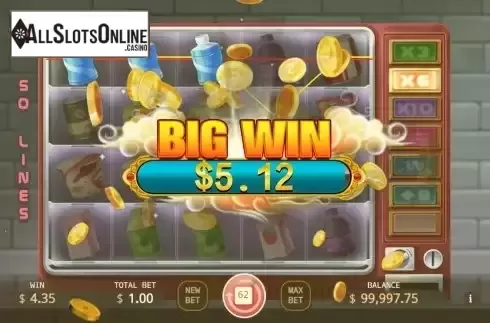 Big Win screen
