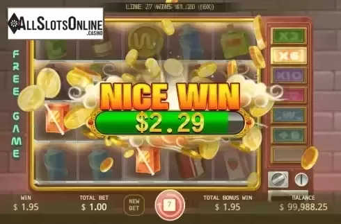 Free Spins screen 2