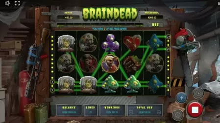 Braindead slot screenshot 2