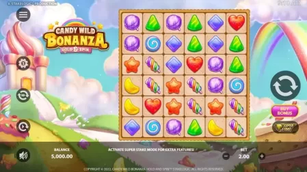 Candy Wild Bonanza slot screenshot 1