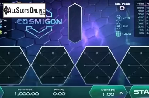 Game screen