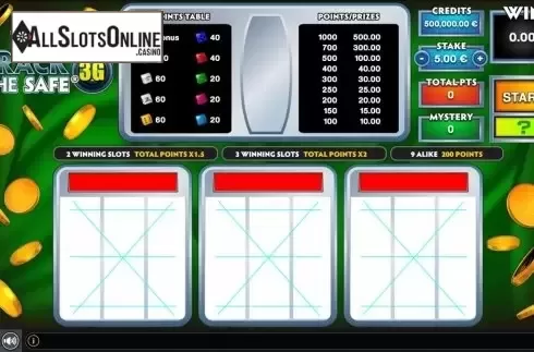 Reel Screen. Crack The Safe 3G from GAMING1