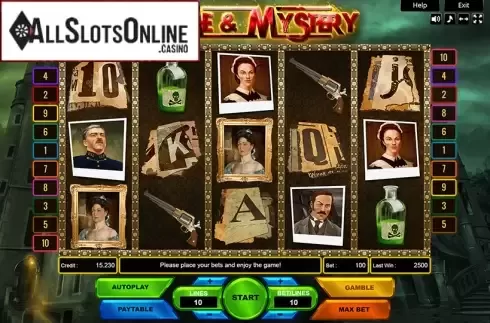 Reel Screen. Crime and Mystery from Platin Gaming
