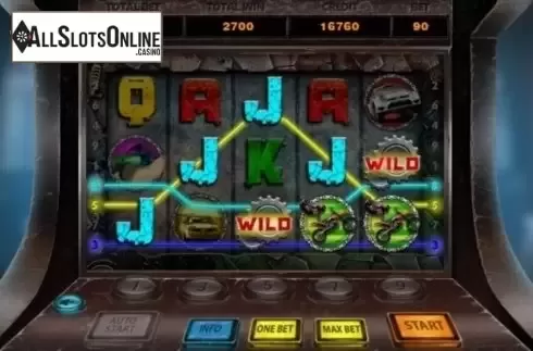 Win Screen. Dakar from X Room