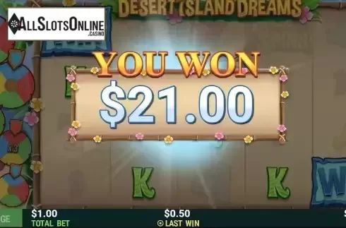 Multipliers Win Screen
