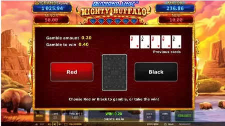 Diamond Link Mighty Buffalo slot screenshot 3