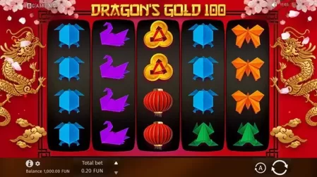 Dragon's Gold 100 slot screenshot 1