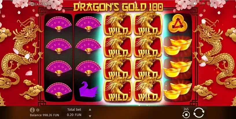 Dragon's Gold 100 slot screenshot 4