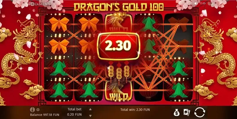Dragon's Gold 100 slot screenshot 5