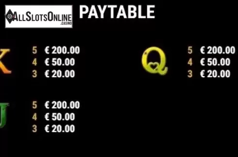 Paytable 2. Duck Shooter from Gamomat