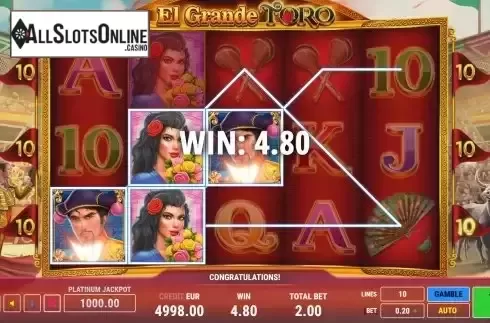 Win screen