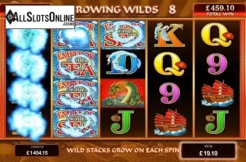 Screen 5. Emperor of the Sea from Microgaming