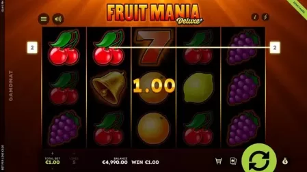 Fruit Mania Deluxe slot screenshot 2