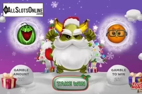 Gamble. Fruit Monster Christmas from Spinmatic