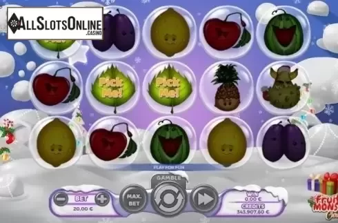 Bonus. Fruit Monster Christmas from Spinmatic