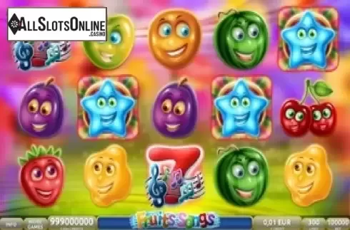 Reel Screen. Fruits Songs from DLV