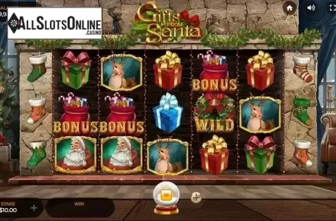 Free Spins Win Screen
