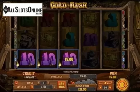 Screen 8. Gold Rush (Playson) from Playson